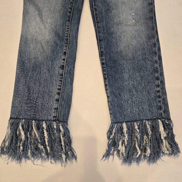 Pilcro and the letterpress Hyphen Raw Hem Jeans size 26 - Picture 4 of 16